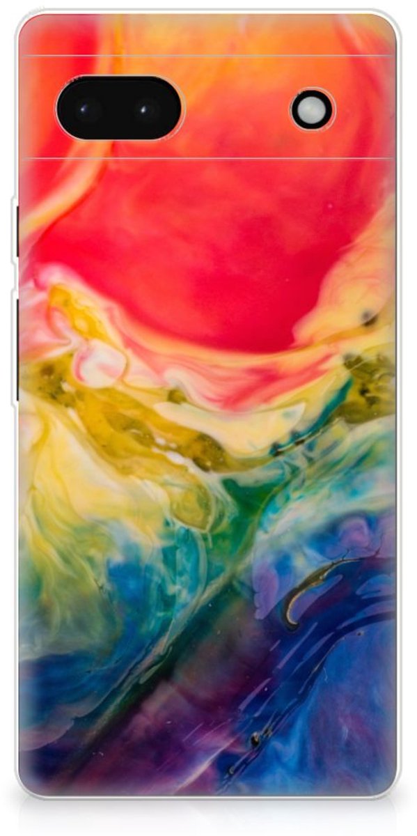 Hoesje maken Google Pixel 6A Watercolor Dark