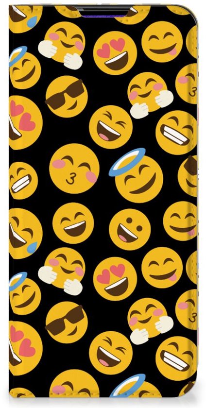 Coque de portable Samsung Galaxy A03s Flip Cover Emoji
