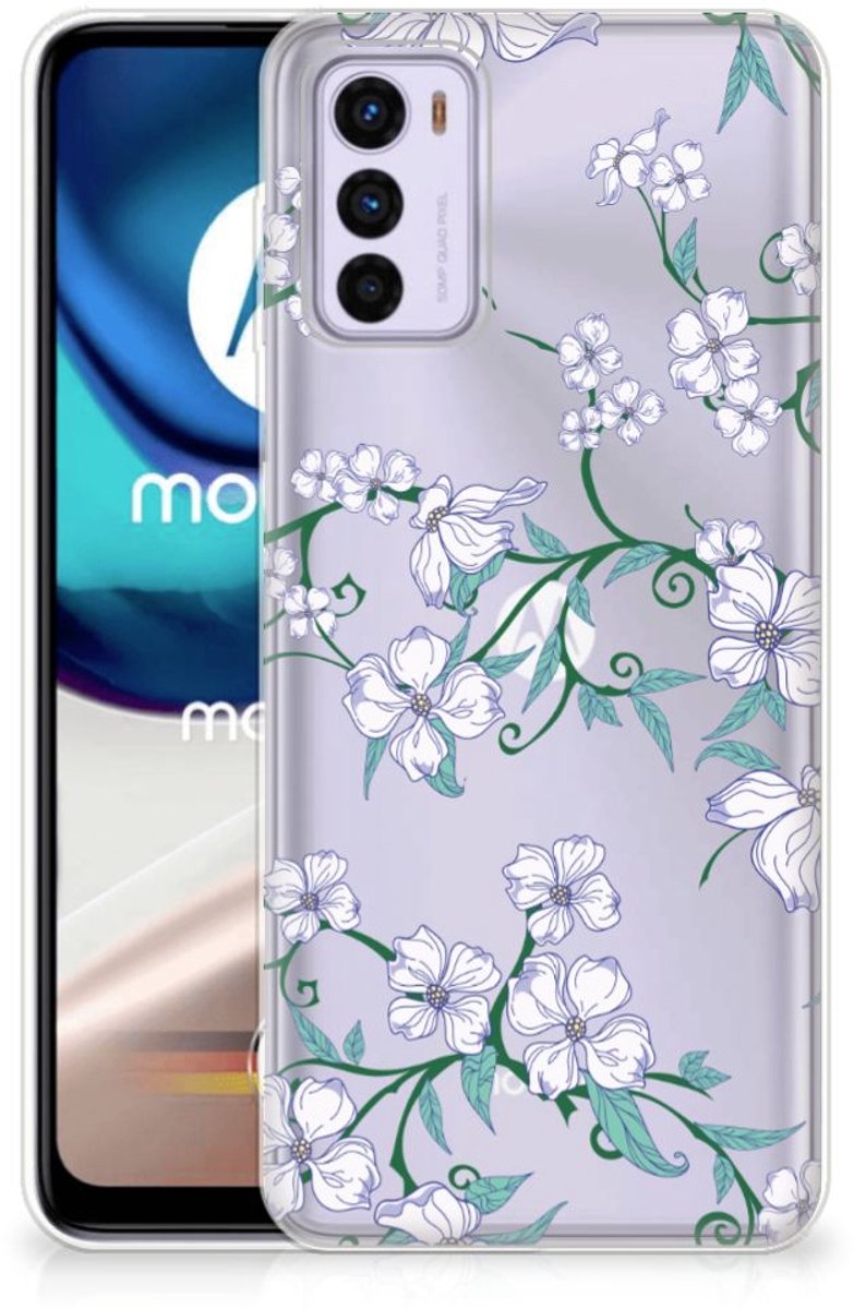 Motorola Moto G42 Uniek TPU Case Blossom White