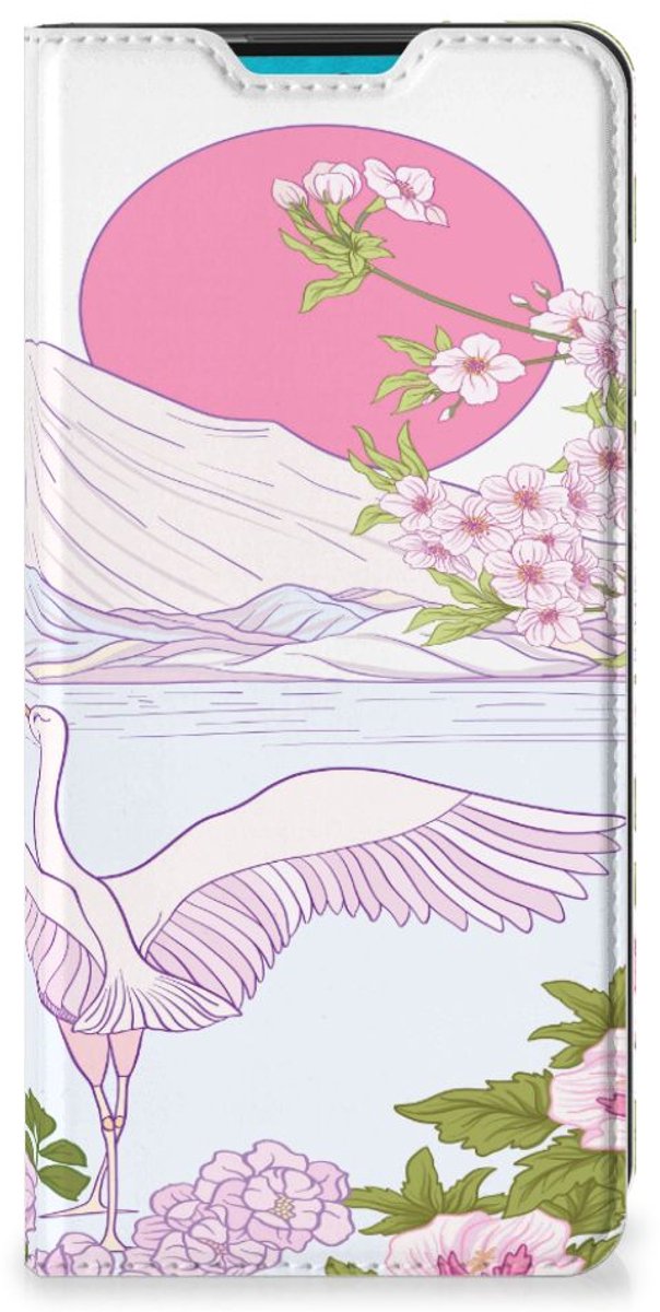 Samsung Galaxy A73 Hoesje maken Bird Standing
