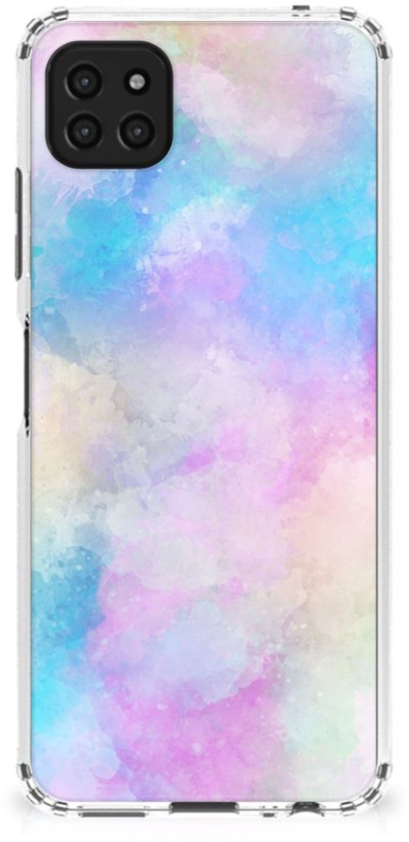 Back Cover Samsung Galaxy A22 5G Watercolor Light