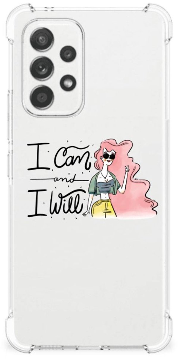 Samsung Galaxy A53 5G Stevig Bumper Hoesje i Can