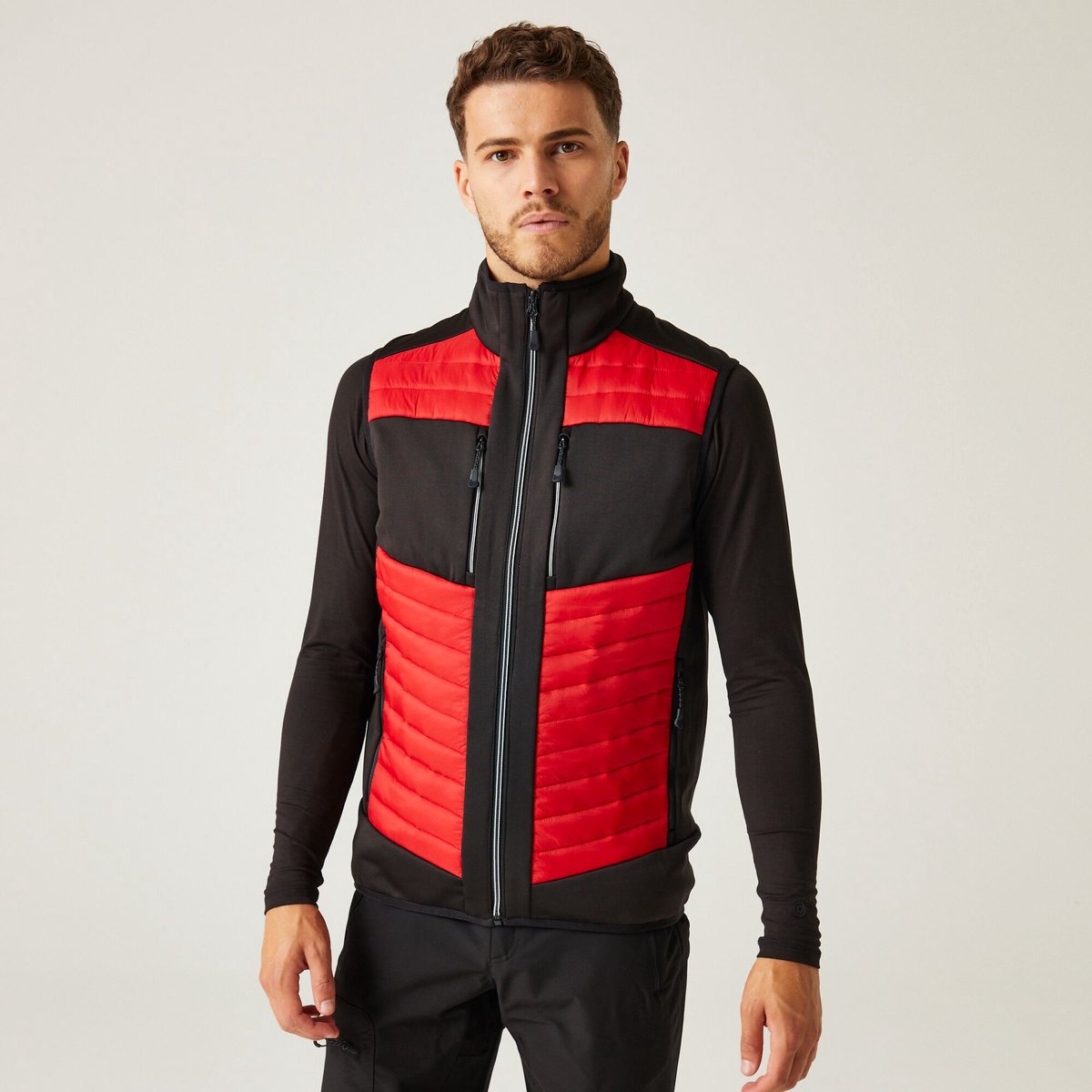 Jas Hiking Volwassenen E-volve Rood