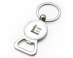 Akyol - kak dus dat je weg gaat flesopener - Quotes - iemand die ontslag neemt - cactus - collega's - werknemers - verjaardagscadeau - verjaardag - cadeau - afscheidscadeau - geschenk - leuke cadeau - kado - gift - 9 bij 3 cm