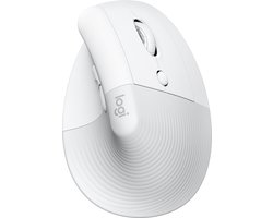 Logitech Lift - Verticale ergonomische muis - Rechtshandig - Wit