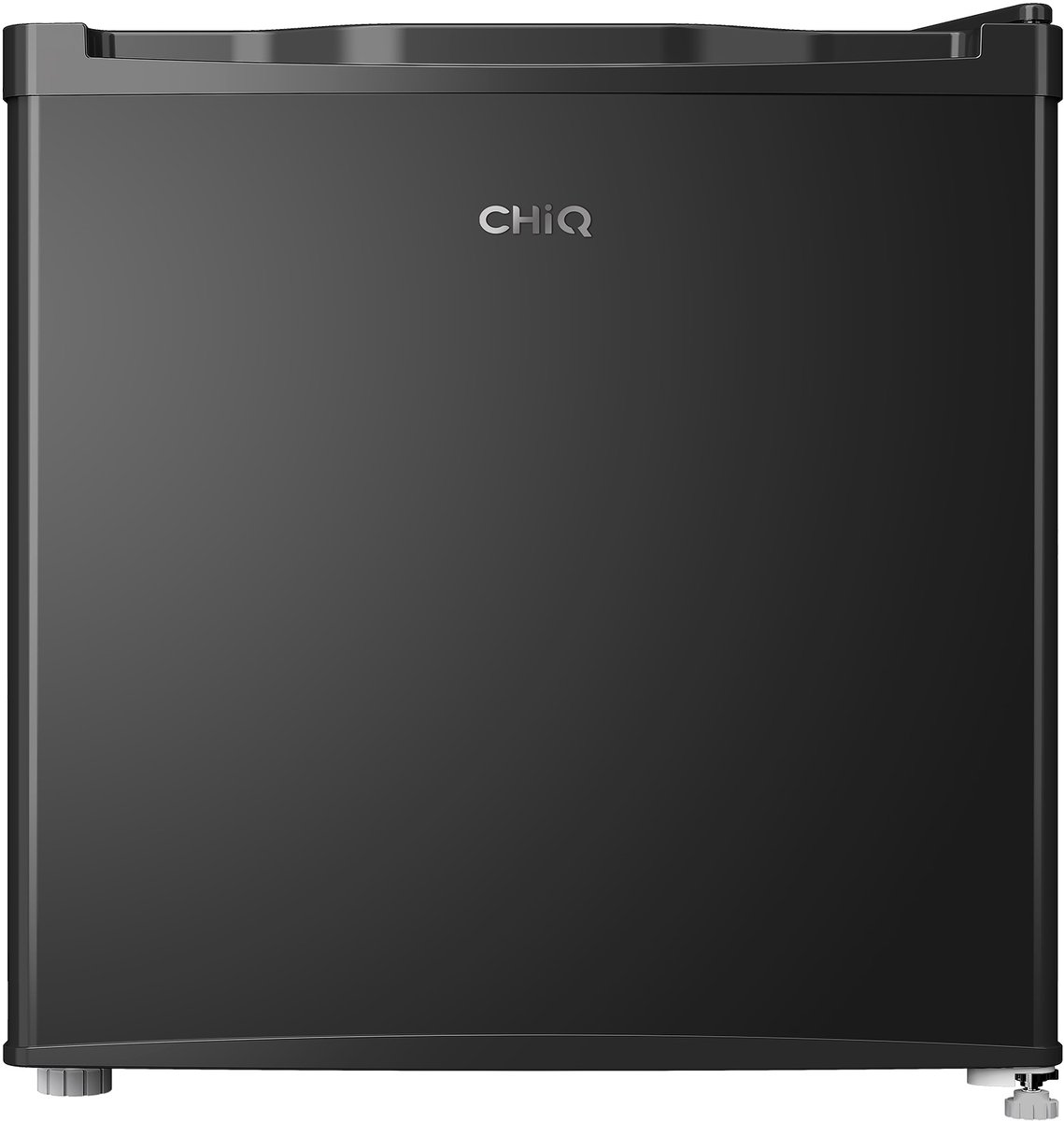 CHiQ CSD46D4E - Mini koelkast - Minibar - 46 Liter - 39 dB- Zwart - 12 jaar garantie op compressor