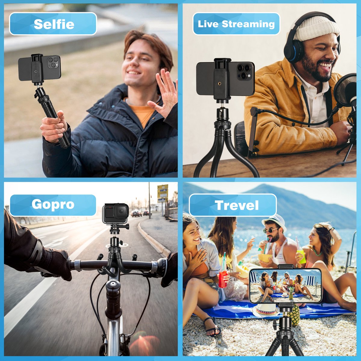 YONO Tripod Smartphone Flexibel thumbnail 4