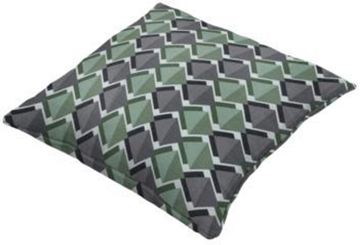 Madison Sierkussen met paspel 50x50 Siem green Groen