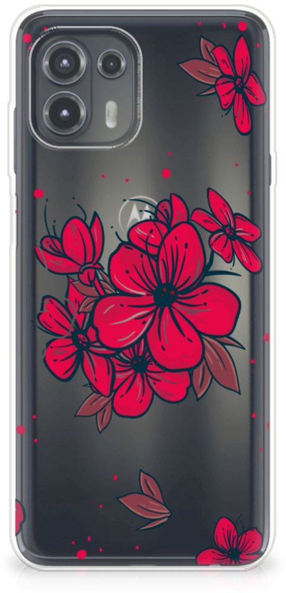 Motorola Edge 20 Lite TPU Case Blossom Red