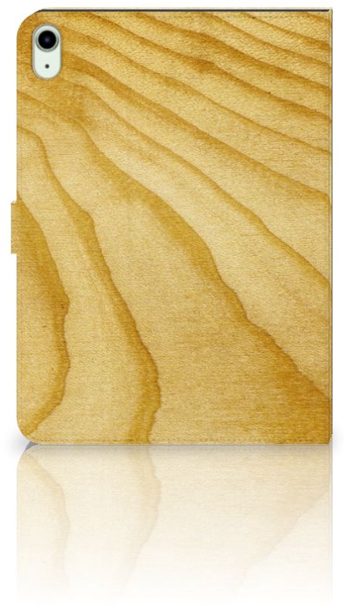 iPad Air (2020/2022) 10.9 inch Tablet Book Cover Licht Hout