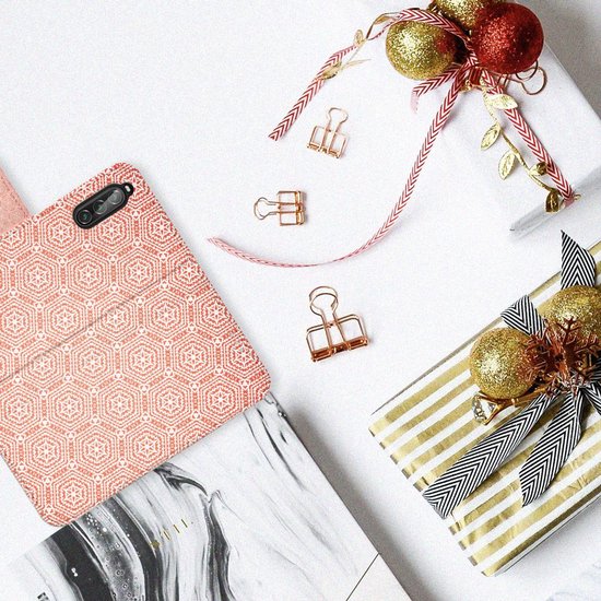 Sony Xperia 10 II Telefoon Hoesje Pattern Orange