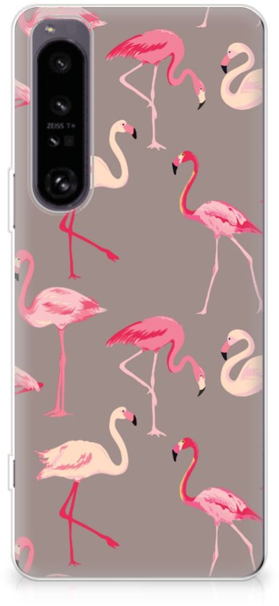 Sony Xperia 1 IV TPU Hoesje Flamingo