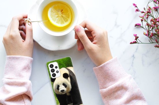 Bumper Case Samsung Galaxy A33 5G Smartphone Case Panda