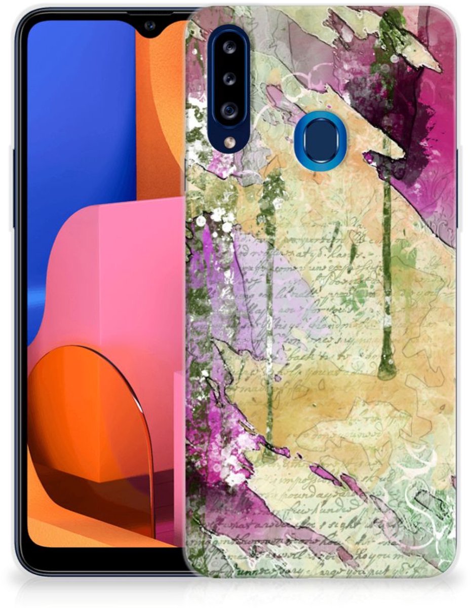 Hoesje maken Samsung Galaxy A20s Letter Painting