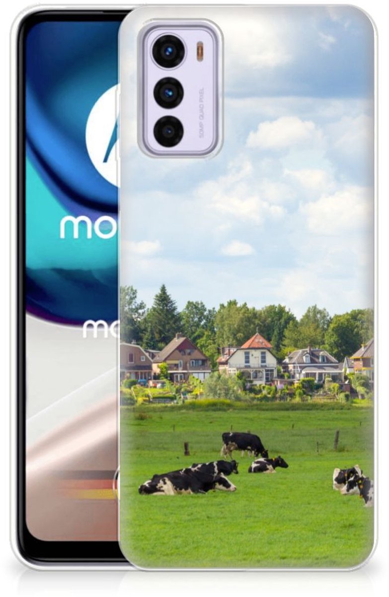Motorola Moto G42 TPU Hoesje Koeien