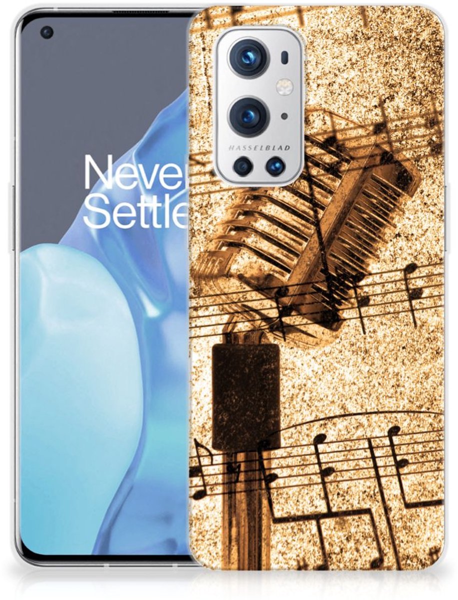 OnePlus 9 Pro Siliconen Hoesje met foto Bladmuziek