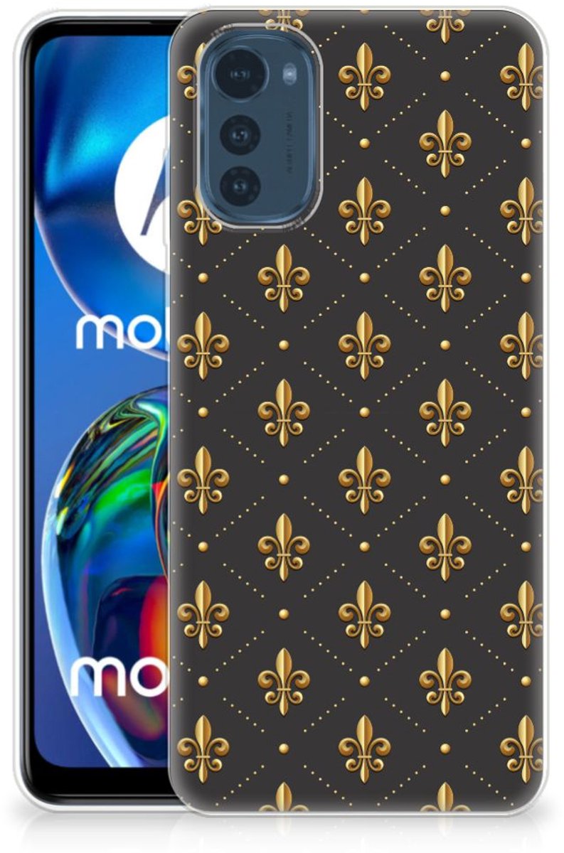 Motorola Moto E32/E32s TPU bumper Franse Lelie
