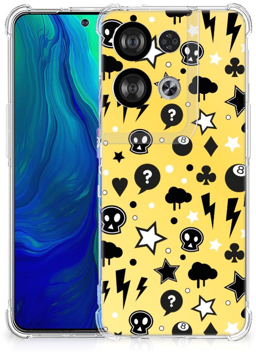 Extreme Case OPPO Reno8 Punk Geel