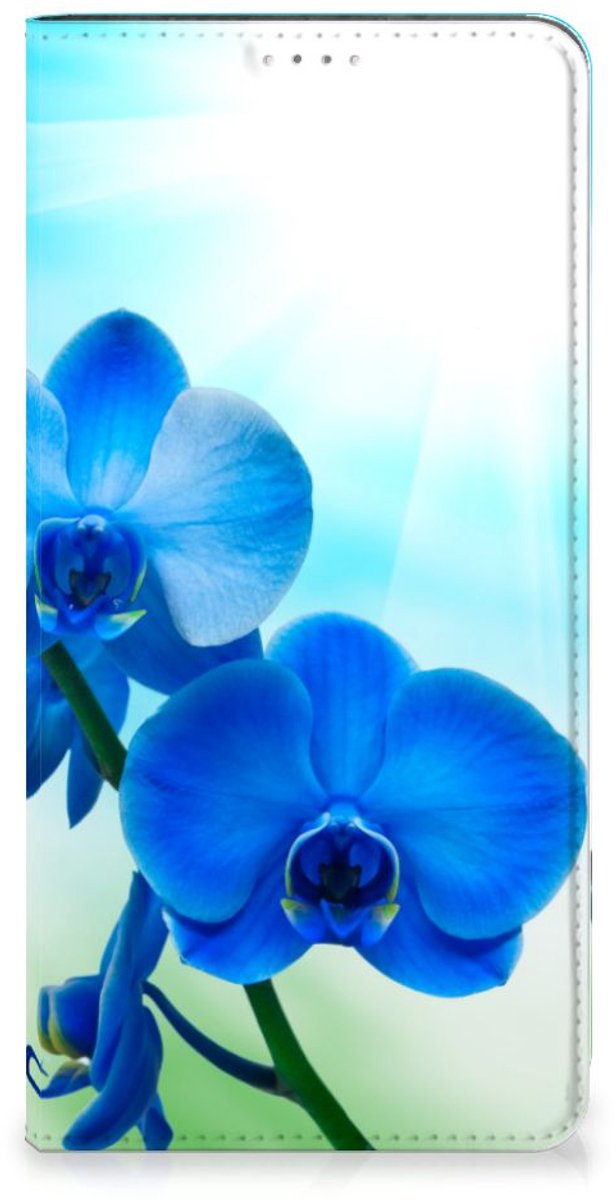 Samsung Galaxy A14 5G Smart Cover Orchidee Blauw - Cadeau voor je Moeder
