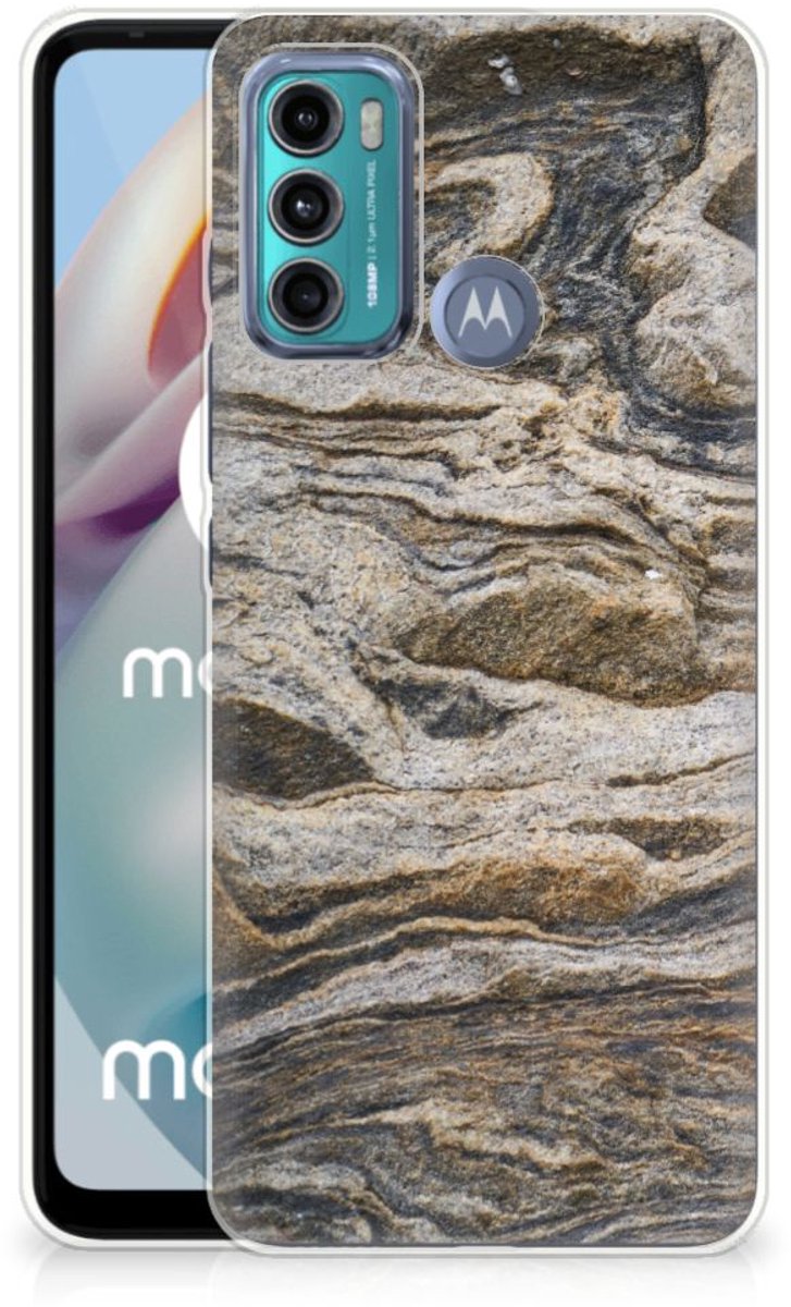 Motorola Moto G60 TPU Siliconen Hoesje Steen