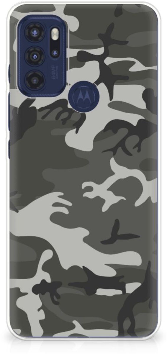 Motorola Moto G60s TPU bumper Army Light