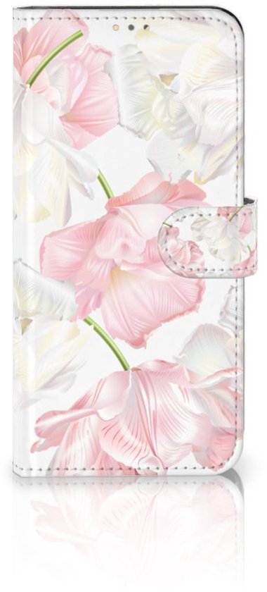 Étui pour téléphone portable OPPO A15 portefeuille livre étui cadeau pour Maman Lovely fleurs