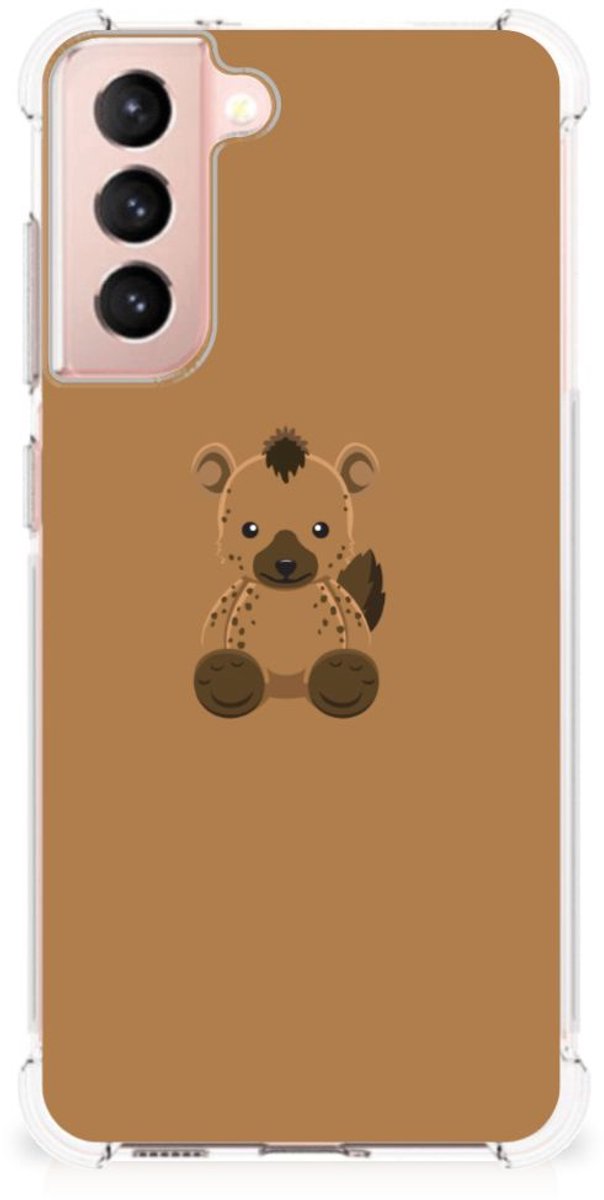 Samsung Galaxy S21 FE Stevig Bumper Hoesje Baby Hyena