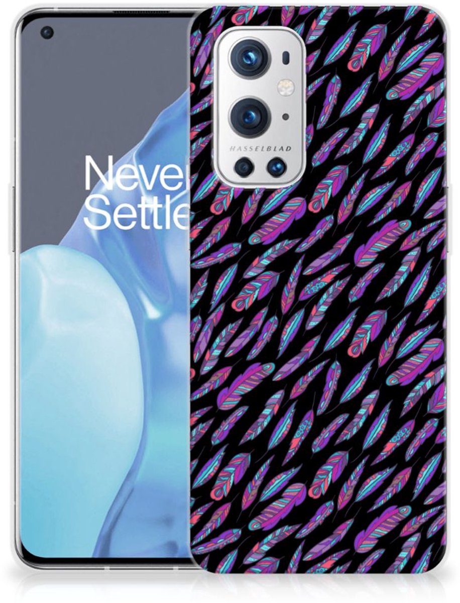 OnePlus 9 Pro TPU bumper Feathers Color
