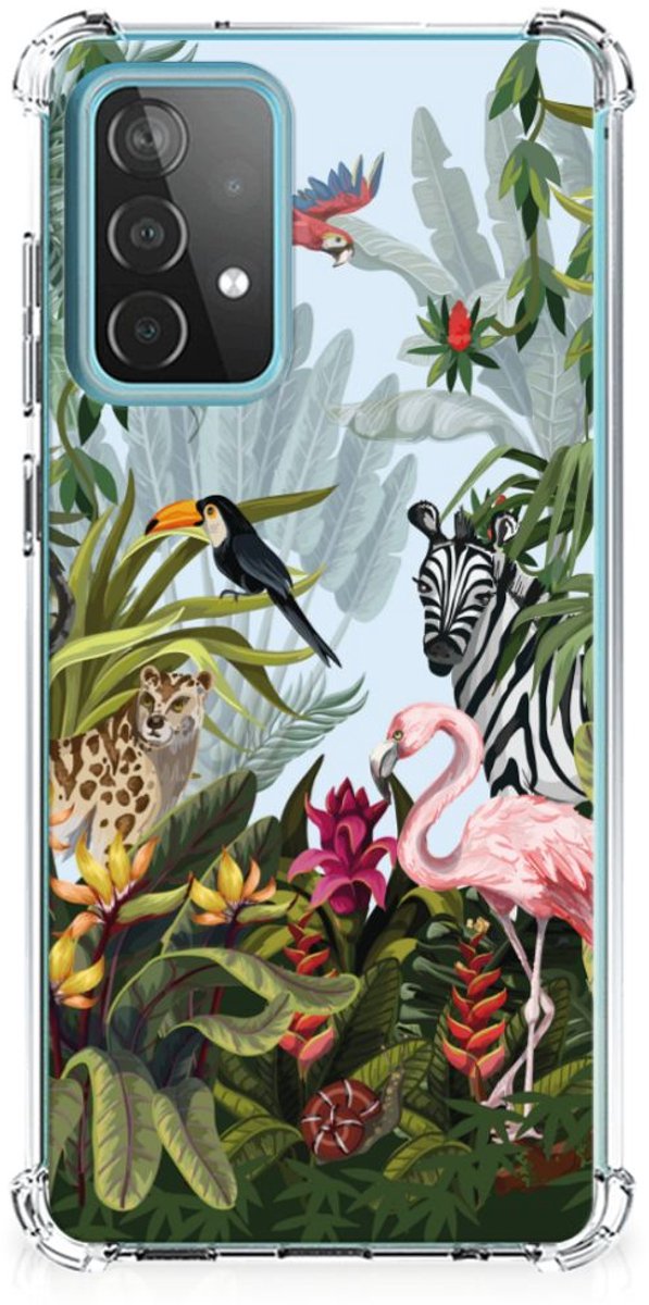 Case Anti-shock voor Samsung Galaxy A52 4G/5G Jungle