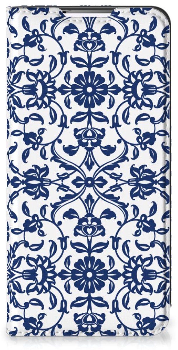 Samsung Galaxy S22 Plus Smart Cover Flower Blue