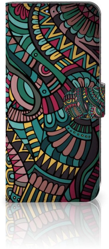 Étui pour téléphone portable OPPO A16/A16s | Etui à Rabat OPPO A54s Aztèque