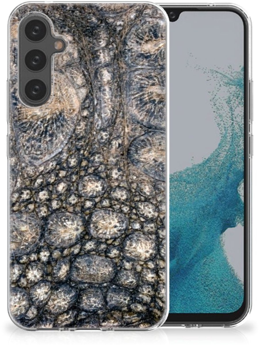 Samsung Galaxy A34 TPU Hoesje Krokodillenprint