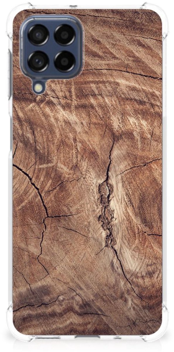 Samsung Galaxy M53 Stevig Telefoonhoesje Tree Trunk