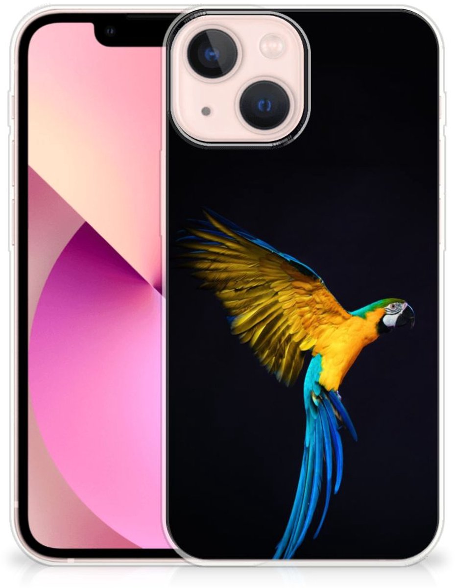 iPhone 13 mini TPU Hoesje Papegaai
