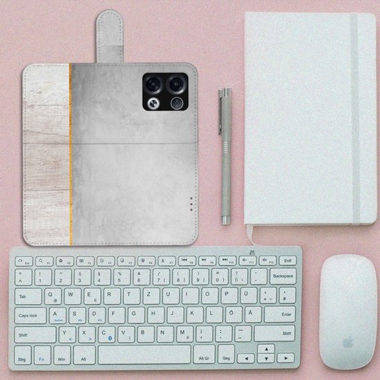 Coque Téléphone OPPO Reno8 Pro Coque de Protection pour Béton Bois