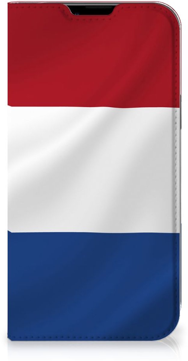 Standcase Hoesje voor Apple iPhone 14 Plus Standcase Nederlandse Vlag