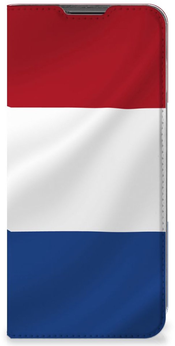Book Case voor Motorola Moto G22 Standcase Nederlandse Vlag