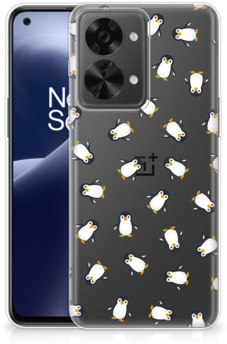 TPU bumper voor OnePlus Nord 2T Pinguïn