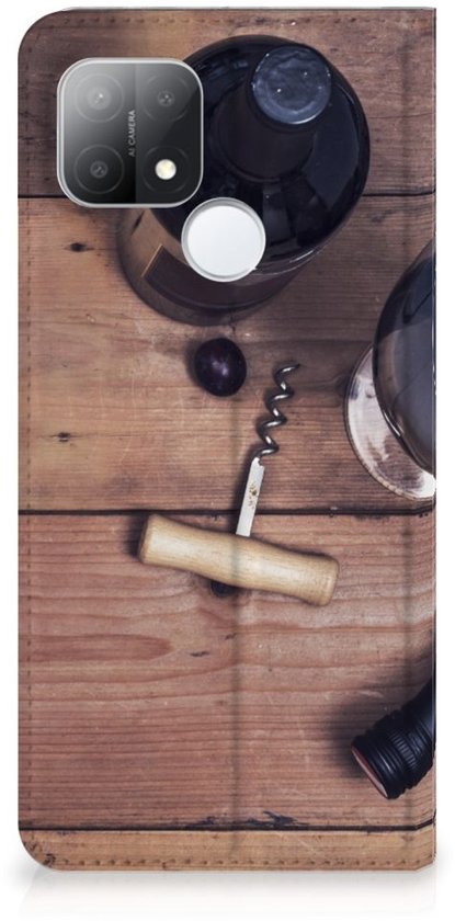 Coque Photo OPPO A15 Smart Cover Vin