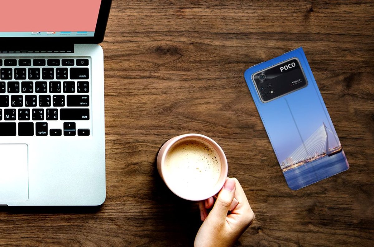 Poco X4 Pro 5G Book Cover Rotterdam