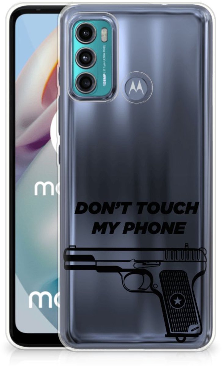 Motorola Moto G60 Silicone-hoesje Pistol DTMP