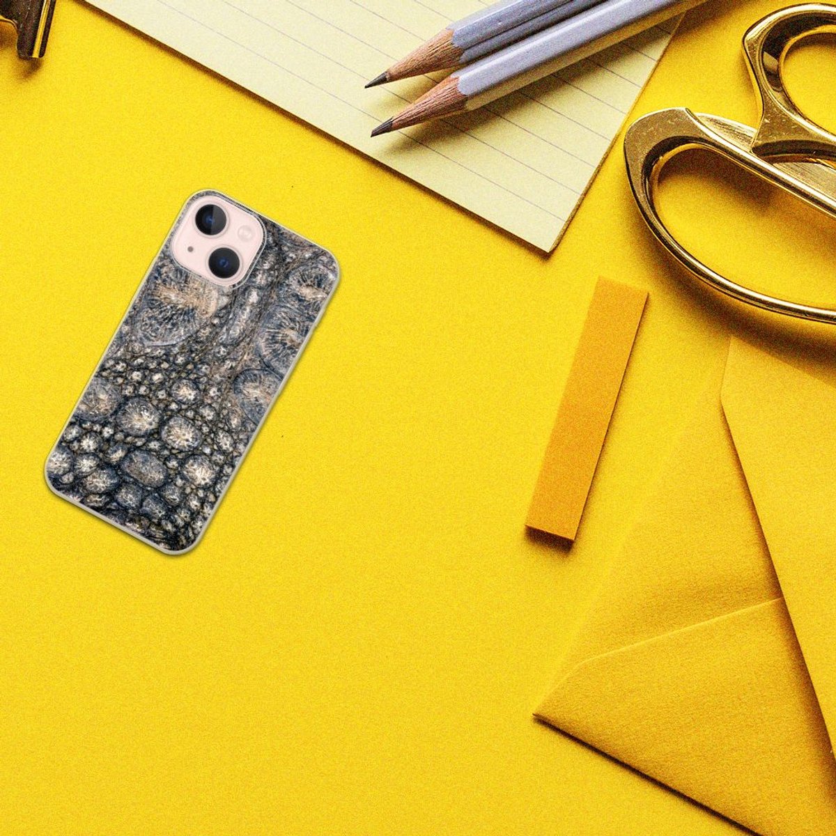 iPhone 13 mini TPU Hoesje Krokodillenprint