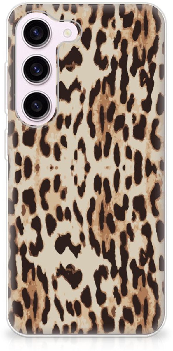 Samsung Galaxy S23 TPU Hoesje Leopard
