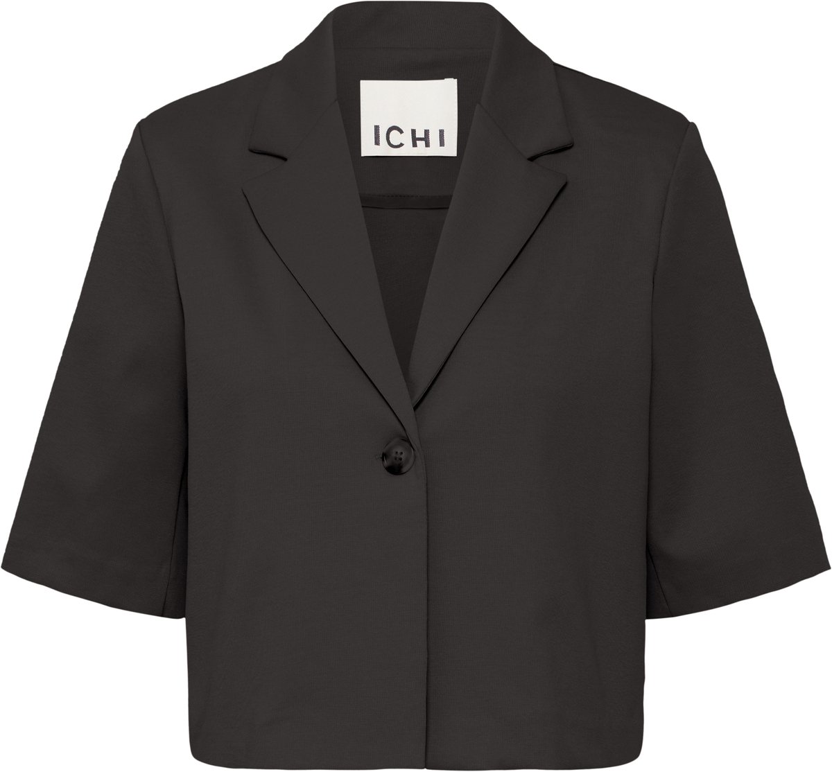 Ichi IHKATE SUS CROPPED BL Dames Blazer/colbert - Black