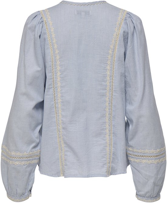 ONLY Onlreva Life S/L Emb Top Wvn Noos dames Blouse top ONLY Onlreva Life S/L Emb Top Wvn Noos dames Blouse top