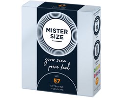 MISTER SIZE 57 Ultra Dunnen L condooms (3 pack)