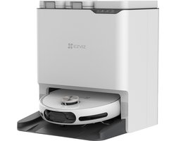 EZVIZ RS20 Max - Robotstofzuiger met Dweilfunctie, 13.000Pa Zuigkracht, Automatische Leeg & Reinigingsstation - AI-Obstakelvermijding - Compatibel met Google Assistant & Alexa