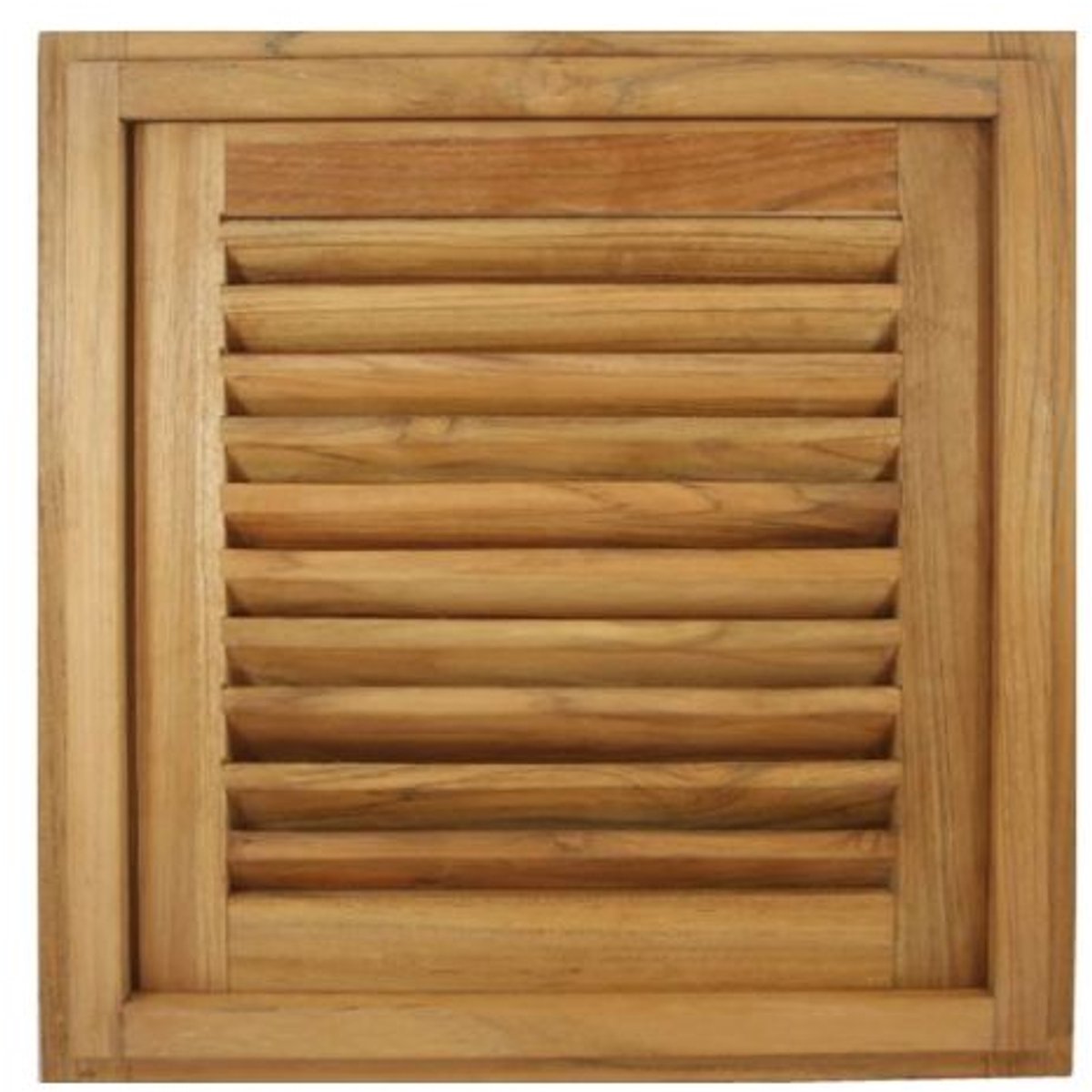 Louvre deur met frame vierkant 38.1x3.5x38.1cm