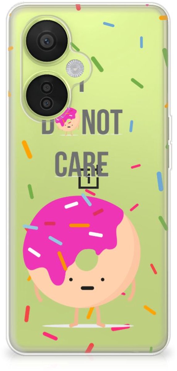 OnePlus Nord CE 3 Lite Siliconen Case Donut Roze