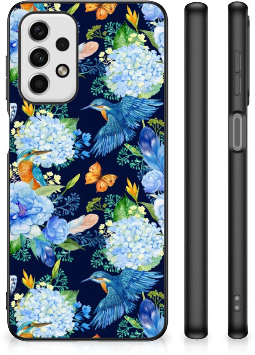 Dierenprint Telefoonhoesje voor Samsung Galaxy A23 IJsvogel
